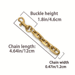 Metal Extension Chain for Shoulder Bag Replacement Strap