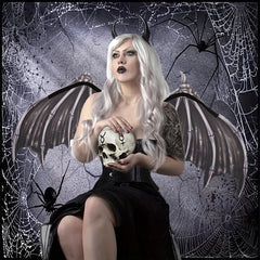 Foldable Demon Bone Wings for Halloween Party