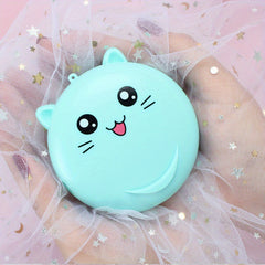 Portable Folding Makeup Mirror With Mini Fan LED Light Fill Beauty Makeup Mirror