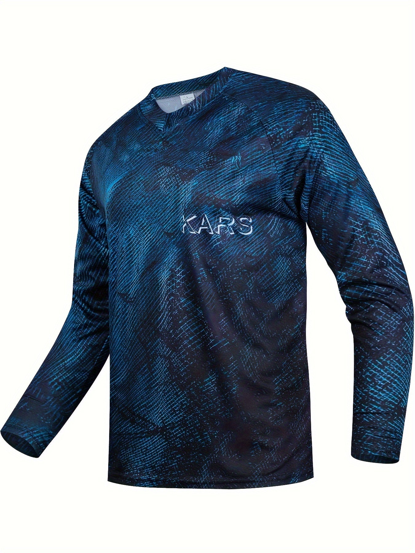 Men's V Neck Tee Casual Comfy T shirt for Spring & Fall