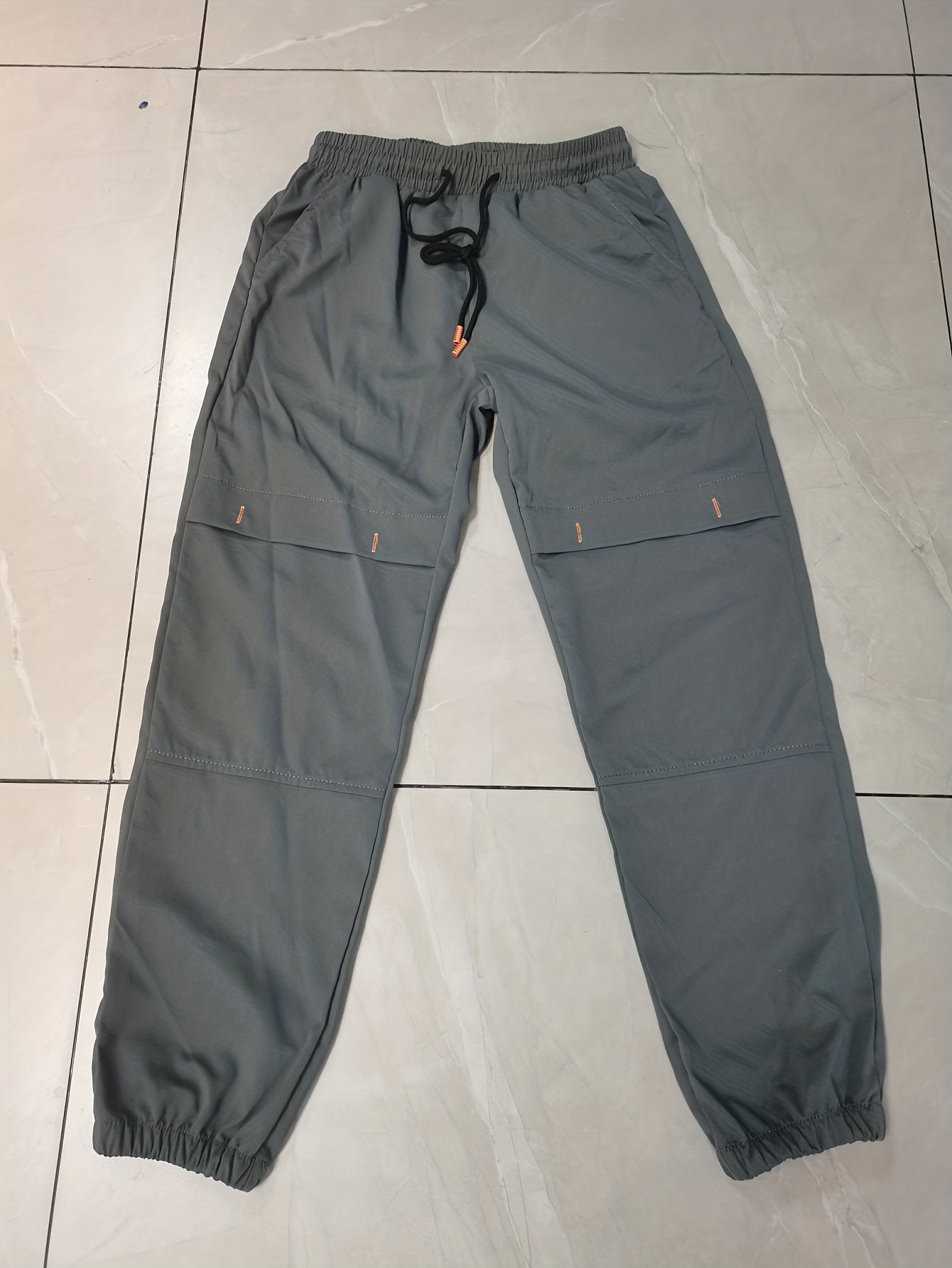 Men's Slim Fit Tapered Joggers with Drawstring Waist
