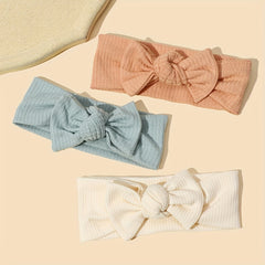 2pcs Baby Headband Butterfly Knot Elastic Newborn Hair Accessories