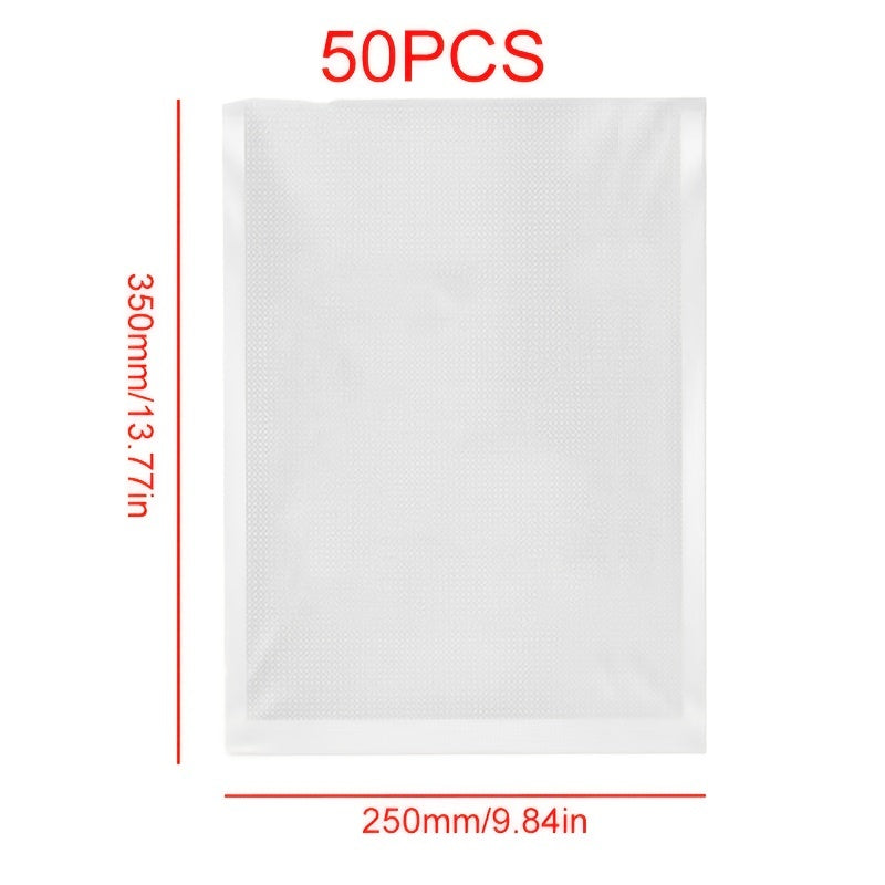 50pcs Vacuum Bags For Food Preservation BPA Vacuum Packaging Bags