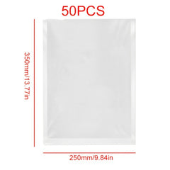 50pcs Vacuum Bags For Food Preservation BPA Vacuum Packaging Bags