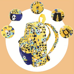 Children's Panda Football Pattern Backpack