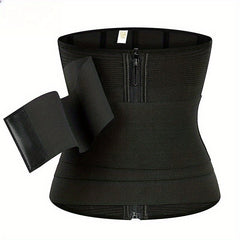 Women's Sweat Waist Trainer Tummy Control Body Shaper with Sweatband