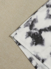 Tie Dye Drawstring Sporty Shorts
