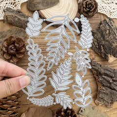 Green Leaves Branch Metal Cutting Dies DIY Scrapbooking Cards