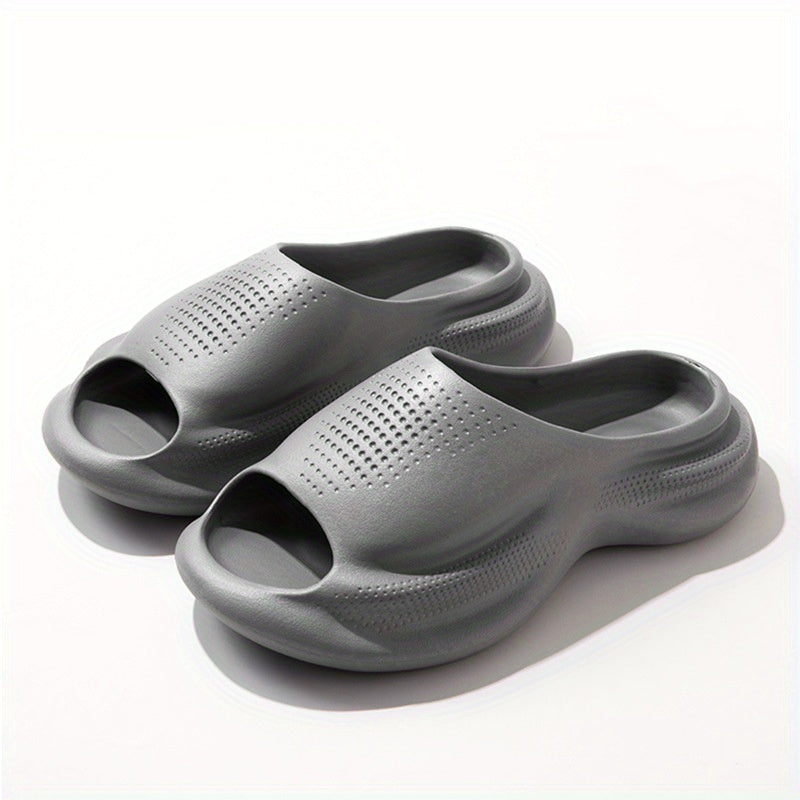 Men's Non Slip Platform Slides Cloud Slides for Indoor Outdoor Beach Summer