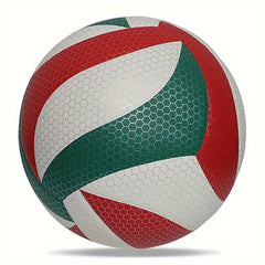PU Leather Volleyball Model 6000 Size 5 Durable for Outdoor Indoor Training