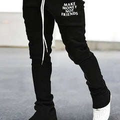Flared Trousers Men s Casual Stretch Street Style Joggers