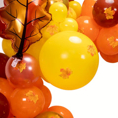 Fall Balloon Arch Thanksgiving Balloon Garland Kit Orange Brown Yellow