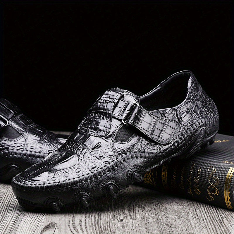 Men's Textured Loafer Shoes Non Slip Dress Shoes Spring Summer CRAZE Men's Textured Loafer Shoes Non Slip Dress Shoes Spring Summer CRAZE