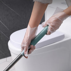 100-200pcs Disposable Gloves Transparent Plastic Latex Food Prep Safe Gloves