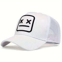 Men's Expression Embroidered Cap Baseball Cap Outdoor Sun Hat