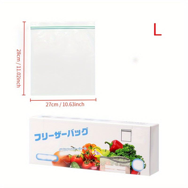 Reusable Storage Bags Leak-proof Freezer Bags Fresh Keeping Moisture Proof