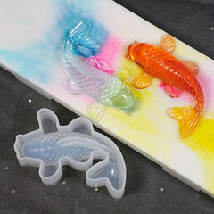 Carp Silicone Molds DIY Animal Resin Molds Koi Fish Epoxy Resin Molds
