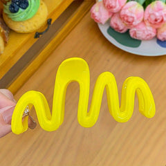 1pc S Shape Large Hair Clips for Girls