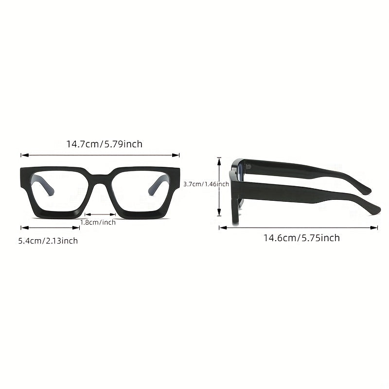 Square Eyeglasses Frame Optical Glasses Versatile Men's Frames