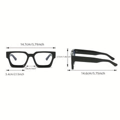 Square Eyeglasses Frame Optical Glasses Versatile Men's Frames