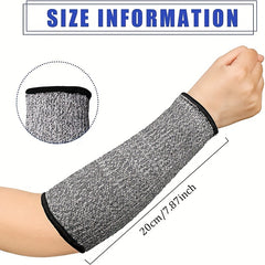 Cut Resistant Arm Sleeve for Weightlifting, Hppe Arm Guard