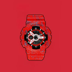 Waterproof Sports Watch Double Display Versatile Wrist Watch