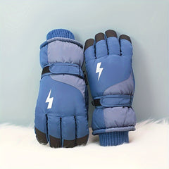 Warm Ski Gloves for Couples Touch Screen Outdoor Weather Gloves