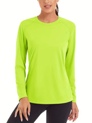 Women's Long Sleeve Shirts UPF50 Sun Protection Quick Dry