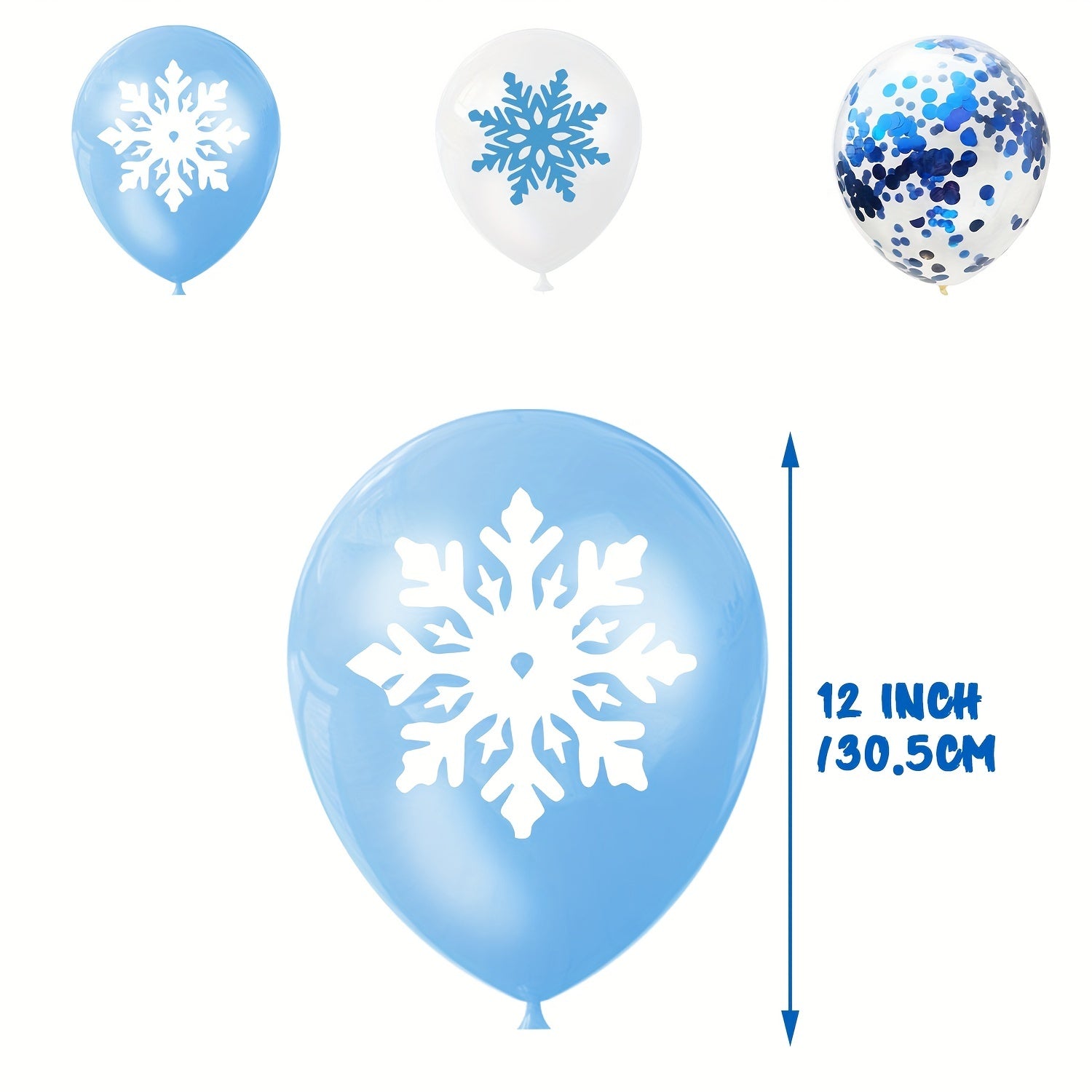 Snowflake Theme Party Decoration Set