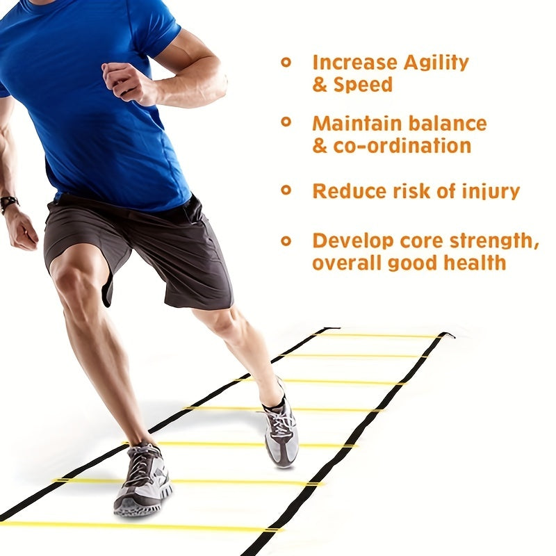 LiveUp Sports Agility Ladder - Improve Outdoor Performance
