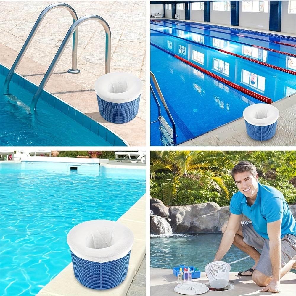 Pool Skimmer Socks 10pcs Filter Net Garbage Cover Anti-fouling