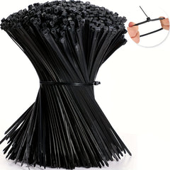 100pc Nylon Bundle Ties Thickened Extended Harness Ties Self-locking Storage