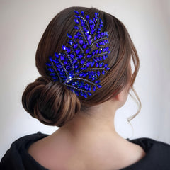 Rhinestone Hair Vine Bridal Accessory for Weddings Vintage Style