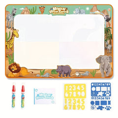 Reusable Magic Water Canvas Drawing Mat Portable Art Toy