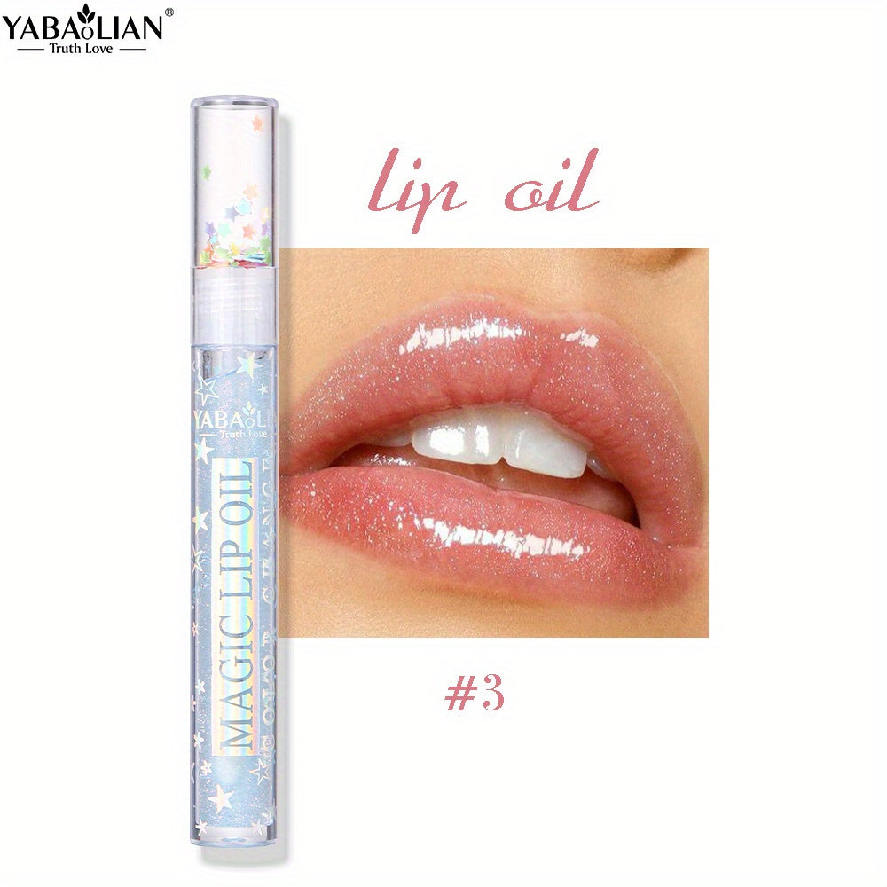 Water Light Lip Gloss Mirror Transparent Lip Glaze Jelly Glass Lip Gloss