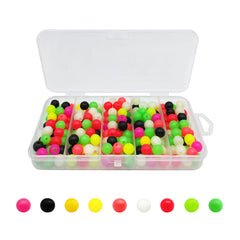 Fishing Beads Kit 6mm & 8mm Round Beads for Saltwater & Freshwater Rigs