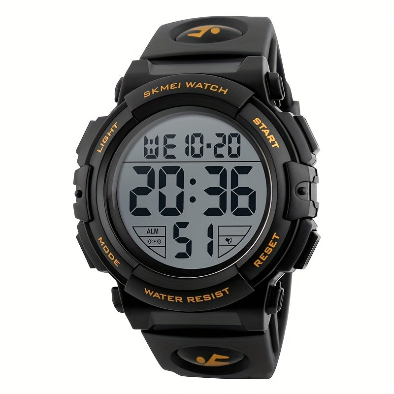 Sports Electronic Watch Timing Alarm Clock Waterproof