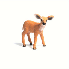 Wild Deer Model Toy Set for Kids, Halloween Christmas Decor