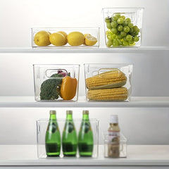 Refrigerator Storage Box Transparent Crisper Kitchen Organizer