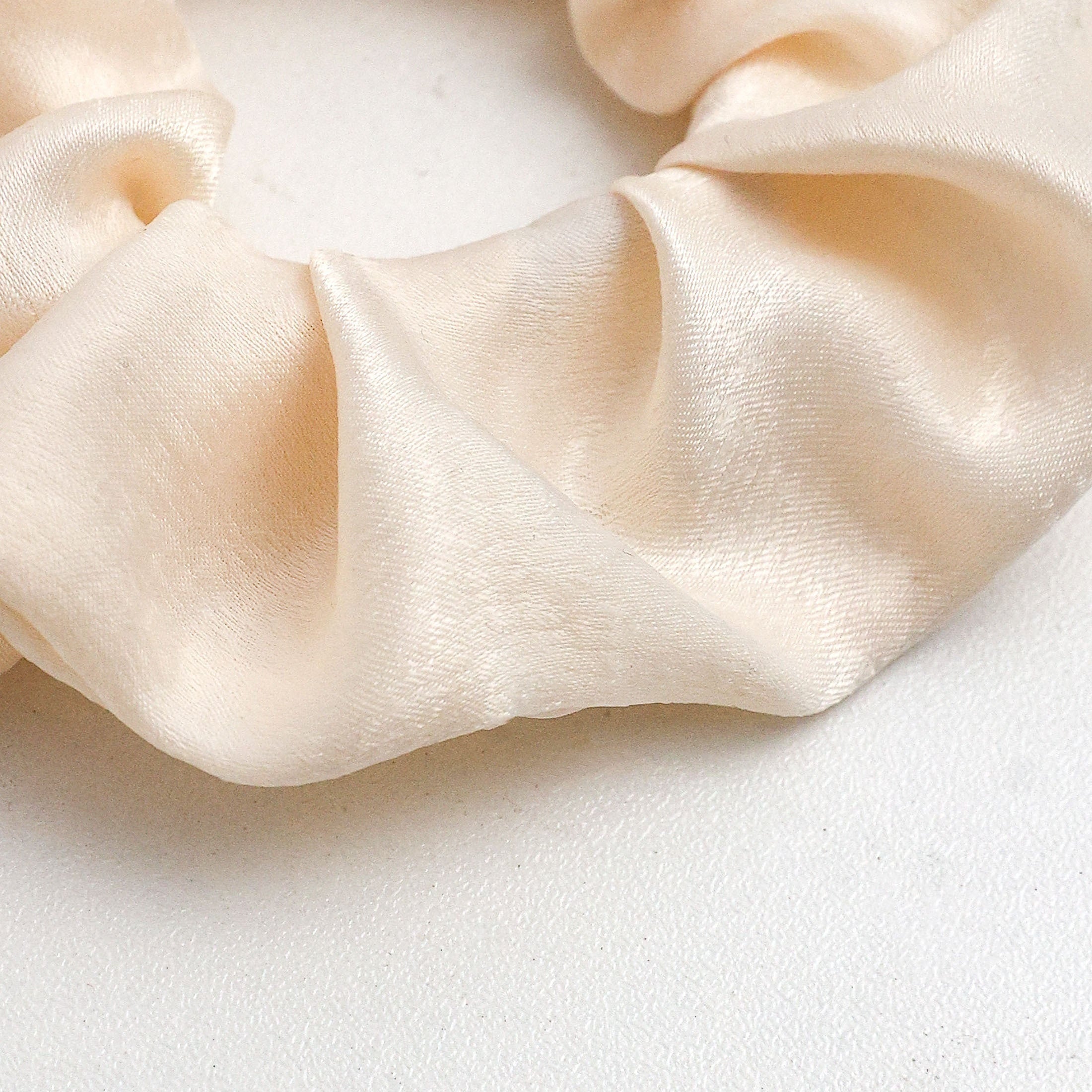 5pcs Satin Hair Tie Large Scrunchie Ponytail Hair Rope Solid Hair Accessories