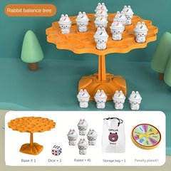 Rabbit Balance Tree Jenga Toys for Parent Child Education