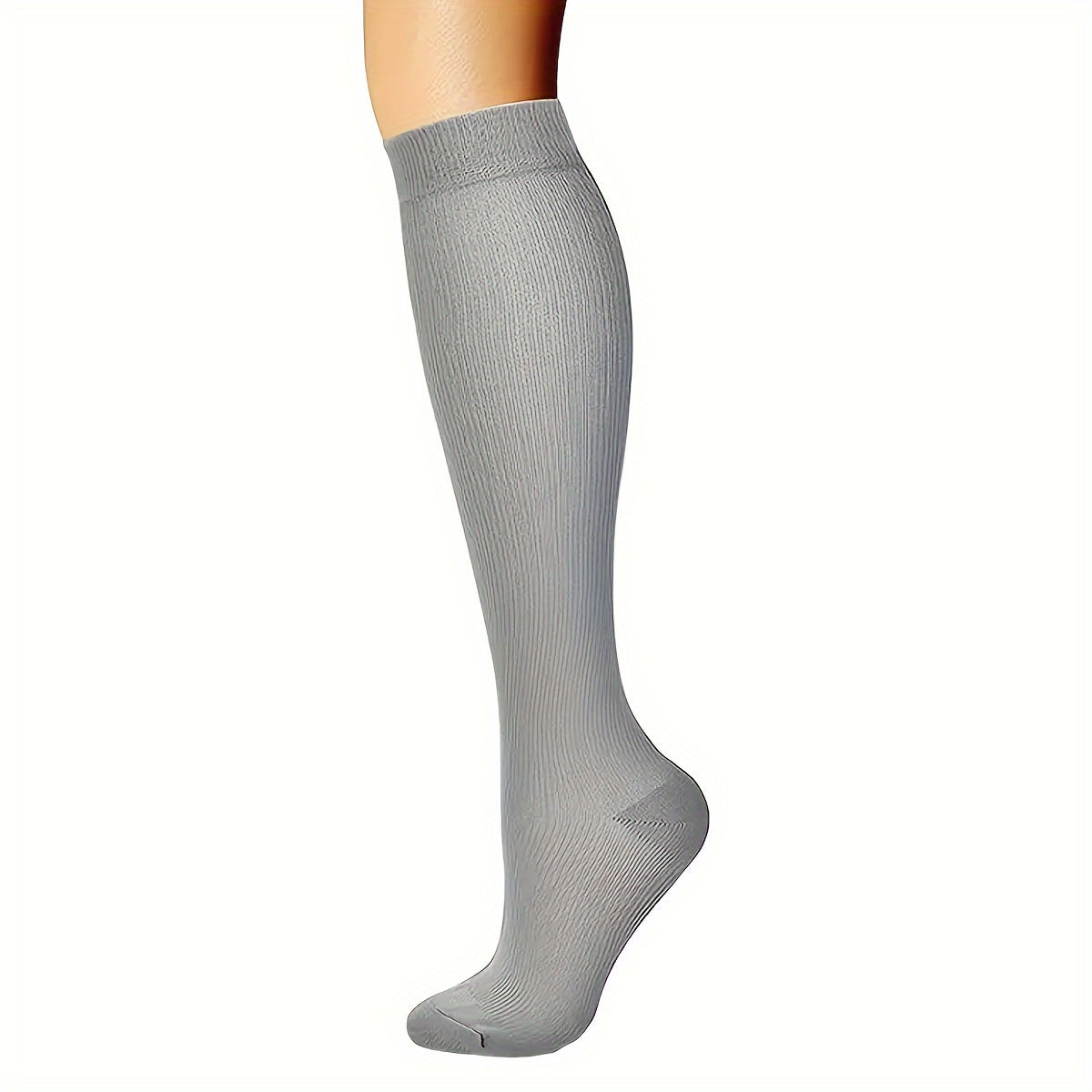 Copper Compression Socks 15-20 mmHg Knee High for Women Men
