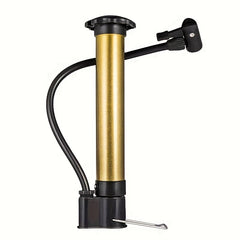 Golden Basketball Pump Household Inflatable Pump Mini Portable Manual Pump