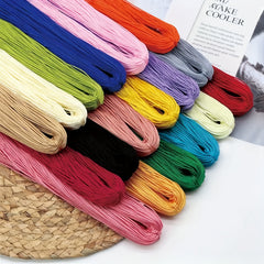1pc 50g Nylon Cord Summer Crochet Yarn DIY Hand Woven Hat Bracelet 1mm