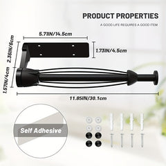 Paper Towel Holder Under Cabinet Damping Effect
