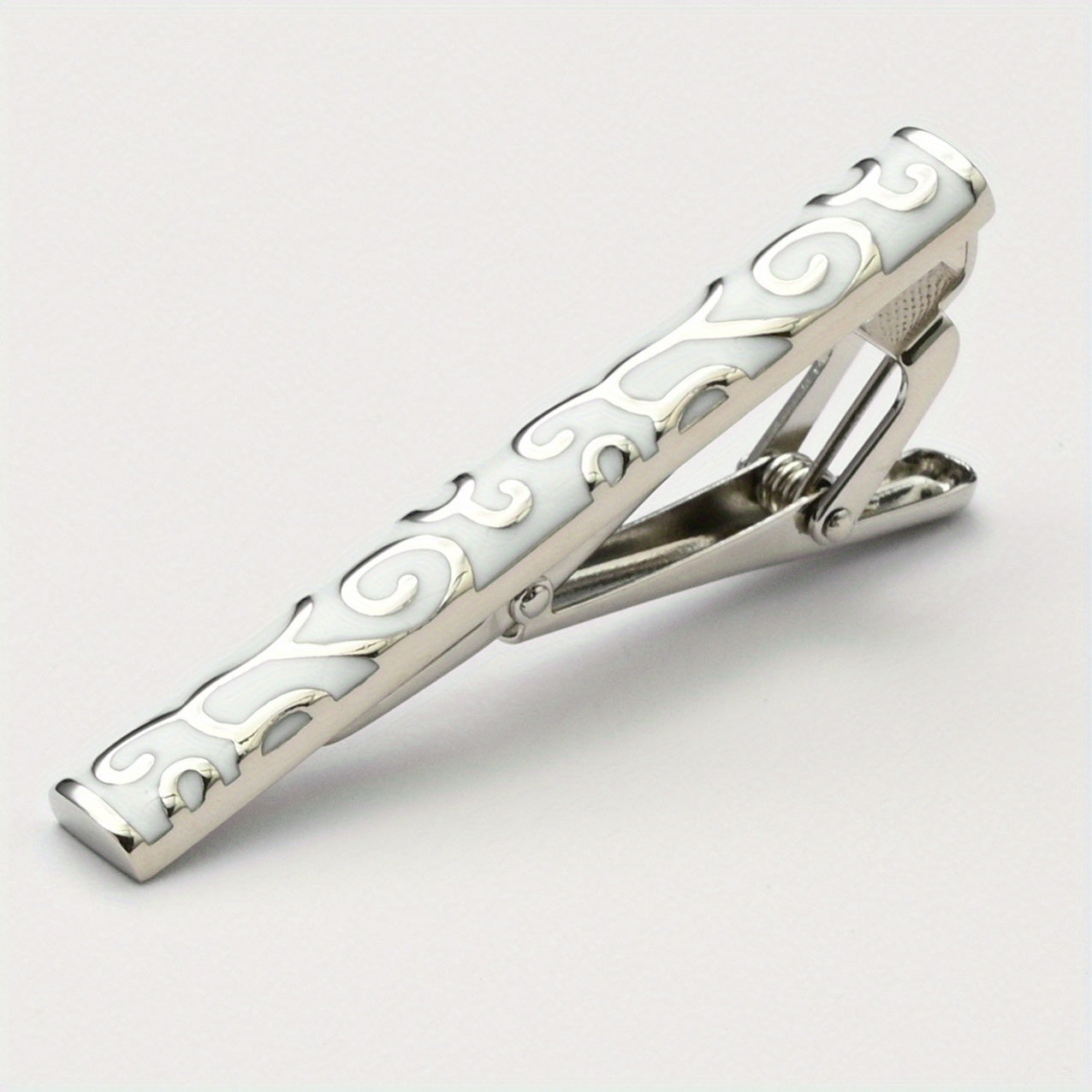 Men's Tie Clip Brass Metal Oiled Craft Style Small Jewelry