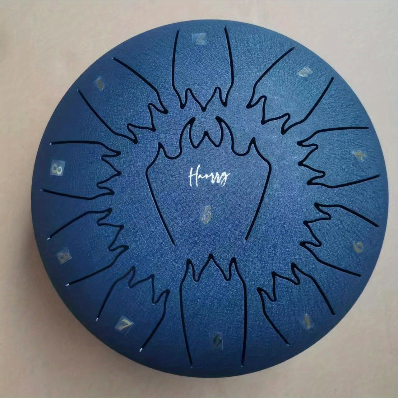 25cm Steel Tongue Drum with Loud Sound for Beginners