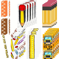 25pcs UV DTF Pen Wrapping Decals Vinyl Stickers for Crafts, Gift, Office
