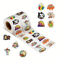 500 Vinyl Waterproof Stickers Laptop Bumper Skateboard Water Bottles Cartoon Ani