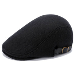 Adjustable Wool Beret for Stylish and Warm Fall/Winter